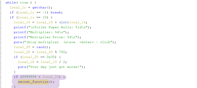 Reverse Engineering clicker code