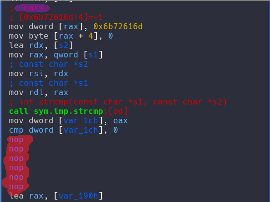 ltrace user check radare2